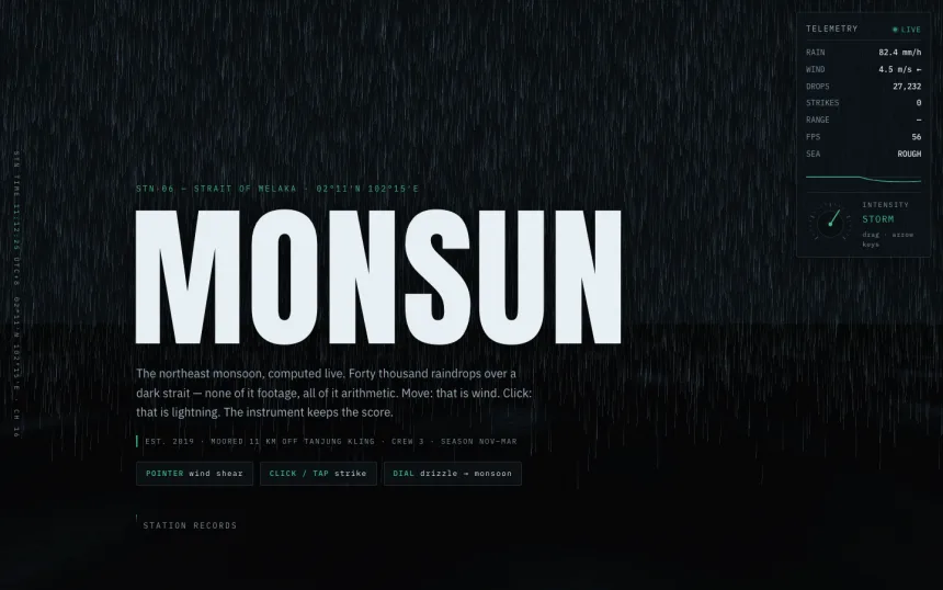Monsun — design study